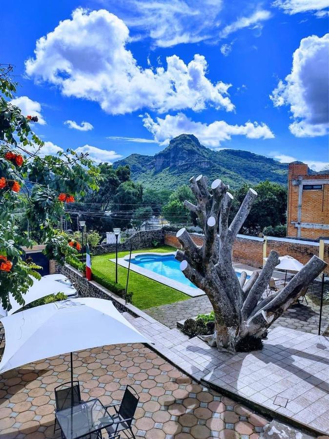 Posada Meztli Xictli Tlayacapan Bagian luar foto