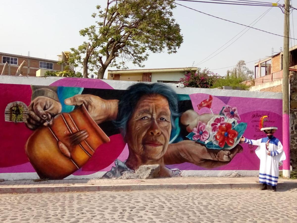 Posada Meztli Xictli Tlayacapan Bagian luar foto